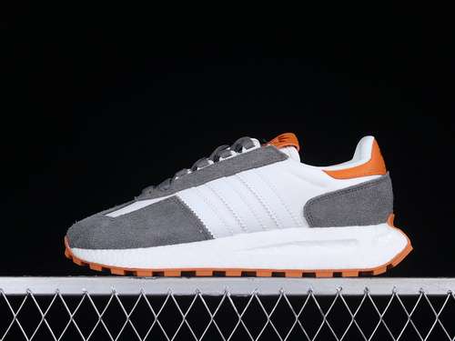 【290】[GY9579]-[RETROPY E5 SHOES DASH GREY/CLOUD WHITE/SEMI IMPACT ORANGE]-[WOMAN:36-39]-[MAN:40-45]