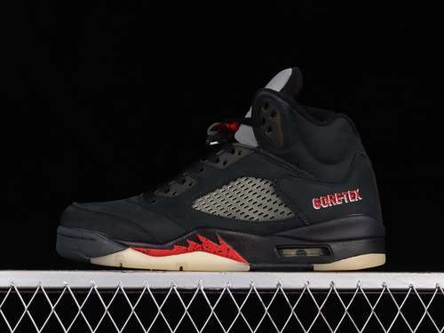 【480】[DR0092-001]-[AIR JORDAN 5 GORE-TEX OFF-NOIR/FIRE RED/BLACK/MUSLIN]-[MAN:40-47.5]