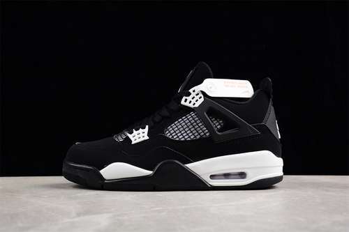 【340】[DH6927-110]-[AIR JORDAN 4 RETRO WHITE/BLACK]-[WOMAN:36-39]-[MAN:40-47.5]