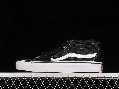 【270】[VN0A347UFGD]-[SK8-MID SNEAKERS BLACK/BLACK/WHITE]-[WOMAN:35-39]-[MAN:40-44]