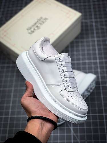 【360】[ALE*XANDER MCQUEEN SOLE SNEAKERS WHITE/WHITE/WHITE]-[WOMAN:35-39]-[MAN:40-44]