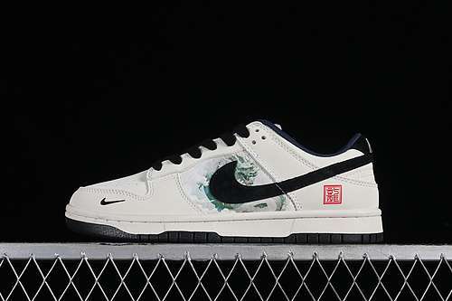 【360】[XB3802-711]-[SB DUNK LOW WHITE/BLACK/GREY/GREEN]-[WOMAN:36-39]-[MAN:40-45]