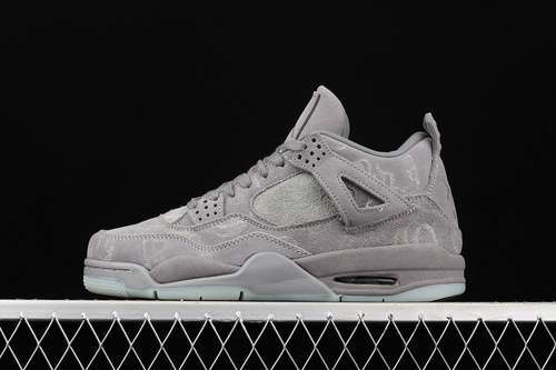 【440】[930155-003]-[KAWS X AIR JORDAN 4 RETRO COOL GREY/COOL GREY/WHITE]-[WOMAN:36-39]-[MAN:40-46]