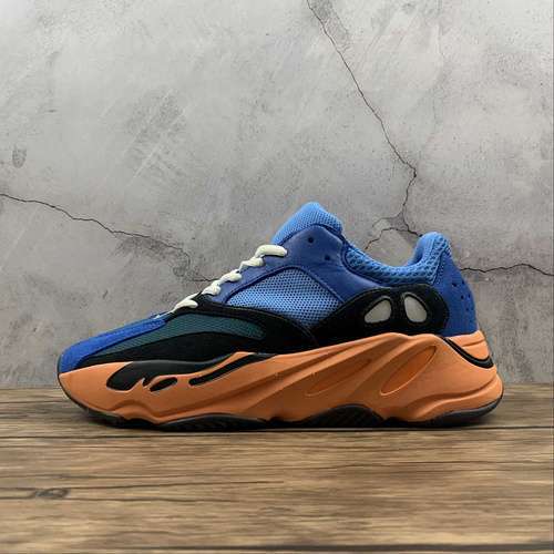 【340】[GZ0541]-[YEEZY BOOST 700 BRIGHT BLUE/CORE BLACK//ORANGE]-[WOMAN:36-39]-[MAN:40-47]