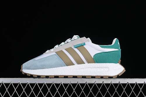【280】[IH3407]-[RETROPY E5 WHITE/GREEN/BROWN]-[WOMAN:36-39]-[MAN:40-45]
