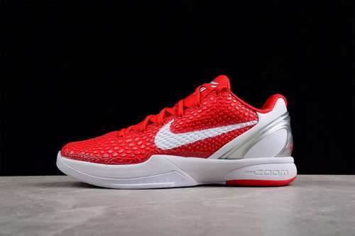 【520】[454142-600]-[ZOOM KOBE 6 TB VARSITY RED/WHITE-METALLIC SILVER]-[MAN:41-46]