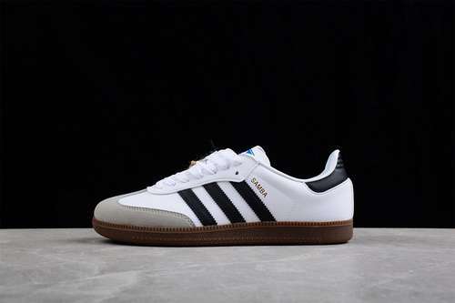 【280】[H01877]-[SAMBA VEGAN SHOES CLOUD WHITE/CORE BLACK/GUM]-[WOMAN:36-39]-[MAN:40-44]