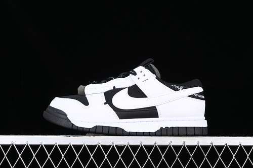 【200】[DV0821-002]-[AIR DUNK JUMBO REVERSE PANDA BLACK/WHITE]-[WOMAN:36-39]-[MAN:40-45]