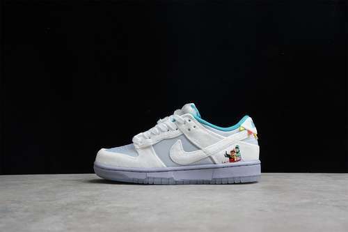 【340】[DO2326-001]-[SB DUNK LOW ICE CHRISTMAS GREY/BLUE/WHITE]-[WOMAN:36-39]-[MAN:40-47.5]