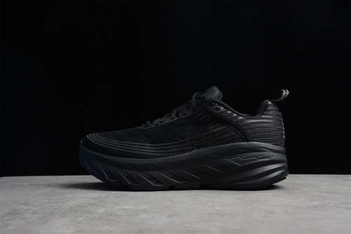【380】[1019269-BBLC]-[HOKA ONE ONE BONDI 6 BLACK/BLACK/BLACK]-[WOMAN:36-39]-[MAN:40-44.5]