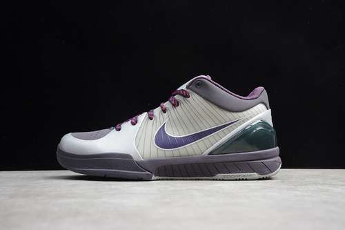 【420】[344335-051]-[ZOOM KOBE 4 CHAOS JOKER METALLIC SILVER/ABYSS-NIGHTSHADE]-[MAN:39-46]