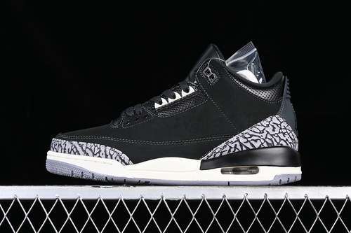 【440】[CK9246-001]-[AIR JORDAN 3 RETRO OFF NOIR WHITE/BLACK/GREY]-[MAN:40-47.5]