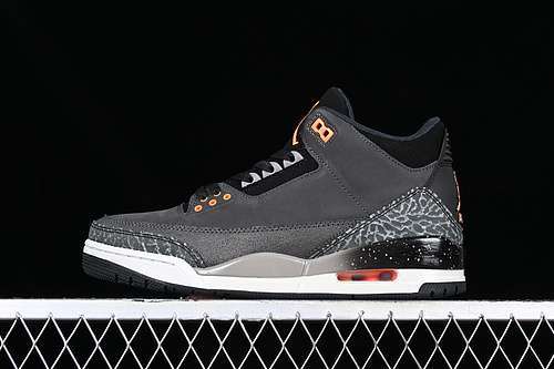 【400】[CT8532-080]-[AIR JORDAN 3 RETRO FEAR GREY/ORANGE/BLACK/WHITE]-[WOMAN:36-39]-[MAN:40-47.5]