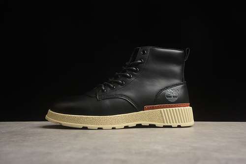 【360】[BURREN CASUAL OUTDOOR MID TOP MARTIN BOOTS BLACK]-[MAN:39-44]