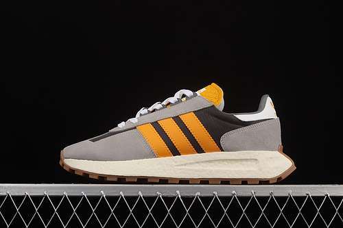 【300】[H03077]-[RETROPY E5 SHOES GREY THREE/ACID ORANGE/GREY TWO]-[WOMAN:36-39]-[MAN:40-45]