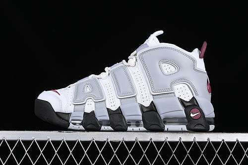 【350】[DV1137-100]-[AIR MORE UPTEMPO 96 QS WHITE/GREY/BLACK]-[WOMAN:36-39]-[MAN:40-46]