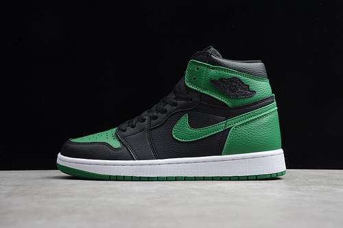 【380】[555088-030]-[AIR JORDAN 1 RETRO HIGH OG BLACK/WHITE-PINE GREEN/GYM RED ORANGE]