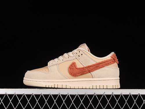 【280】[DZ4706-200]-[SB DUNK LOW TERRY SWOOSH SHIMMER/SANDDRIFT/PEARL WHITE/MARS STONE]-[UNISEX:36-45]