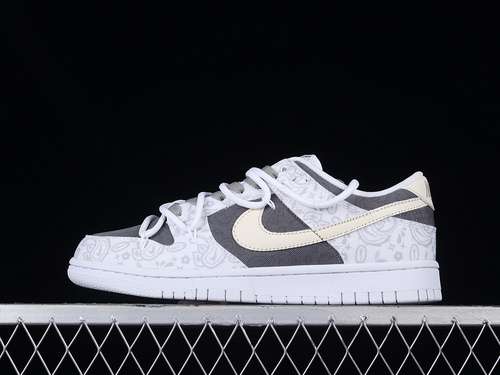 【350】[DJ9955-100]-[DUNK LOW ESS WHITE/GREY/BROWN]-[WOMAN:36-39]-[MAN:40-46]