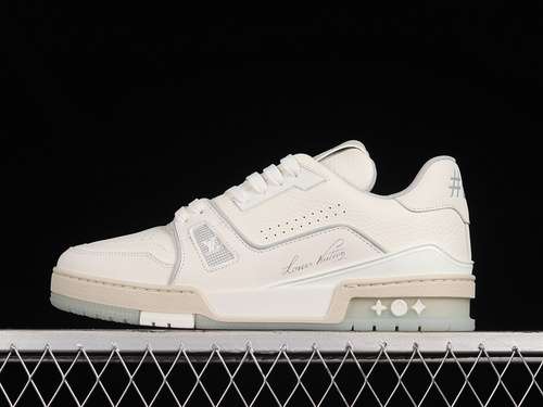 【550】[L*V FASHION SHOW SNEAKERS WHITE/WHITE/LIGHT GREY]-[MAN:38-46]