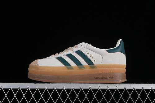 【260】[ID7056]-[ORIGINALS GAZELLE BOLD CREAM WHITE/COLLEGIATE GREEN/MAGIC BEIGE]-[WOMAN:35-40]