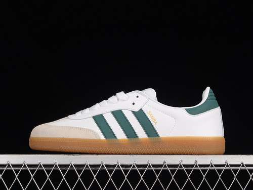 【250】[EE5451]-[SAMBA OG SHOES CLOUD WHITE/COLLEGIATE GREEN/VAPOUR GREEN]-[WOMAN:36-39]-[MAN:40-45]