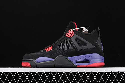【460】[AQ3816-065]-[AIR JORDAN 4 RETRO NRG BLACK/COURT PURPLE-UNIVERSITY RED]-[WOMAN:36-39]-[40-46]