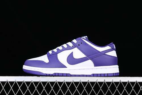 【250】[DD1391-104]-[DUNK LOW CHAMPIONSHIP PURPLE WHITE/COURT PURPLE]-[WOMAN:36-39]-[MAN:40-46]
