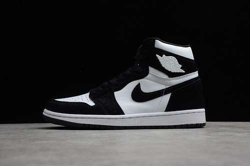 【380】[CD0461-007]-[AIR JORDAN 1 HIGH OG PANDA BLACK-METALLIC GOLD-WHITE]-[UNISEX:36-47]
