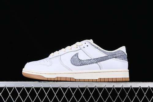 【390】[FN6881-100]-[DUNK LOW WASHED DENIM WHITE/MIDNIGHT NAVY/GYM RED/SAIL/GUM LIGHT BROWN]
