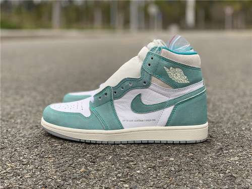 【600】[555088-311]-[H12 AIR JORDAN 1 RETRO HIGH TURBO GREEN/WHITE-LIGHT GREY]-[MAN:40-47.5]