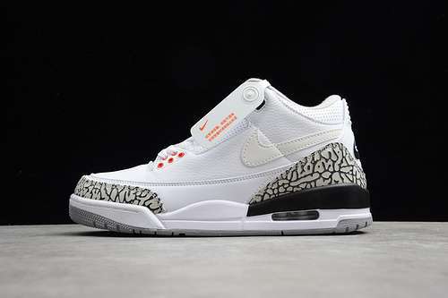 【360】[AV6683-160]-[AIR JORDAN 3 RETRO JTH NRG WHITE/FIRE RED-BLACK]-[WOMAN:36-39]-[MAN:40-46]
