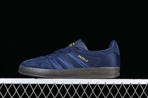 【230】[H06271]-[ADIDAS GAZELLE INDOOR COLLEGIATE NAVY/COLLEGIATE NAVY/COLLEGIATE NAVY]-[MAN:39-45]