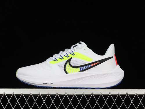 【280】[DX1627-100]-[AIR ZOOM PEGASUS 39 WHITE/BLACK/FLUORESCENT GREEN]-[WOMAN:36-39]-[MAN:40-45]