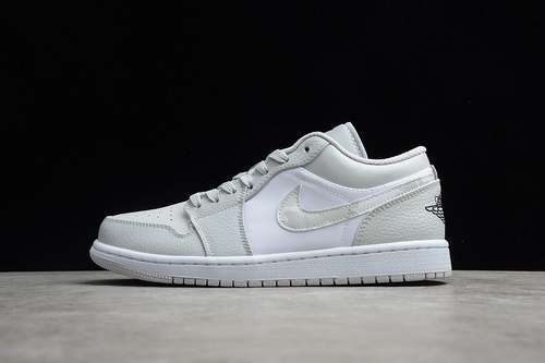 【320】[DC9036-100]-[CJ AIR JORDAN 1 LOW WHITE CAMO WHITE/PHOTON DUST/GREY FOG]-[WOMAN:35.5-39]
