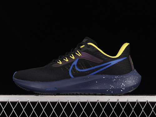 【280】[DZ4846-001]-[AIR ZOOM PEGASUS 39 BLACK/BLUE/YELLOW]-[MAN:39-45]