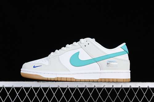 【310】[DD1391-118]-[SUPREME X SB DUNK LOW WHITE/GREY/GREEN]-[WOMAN:36-39]-[MAN:40-45]