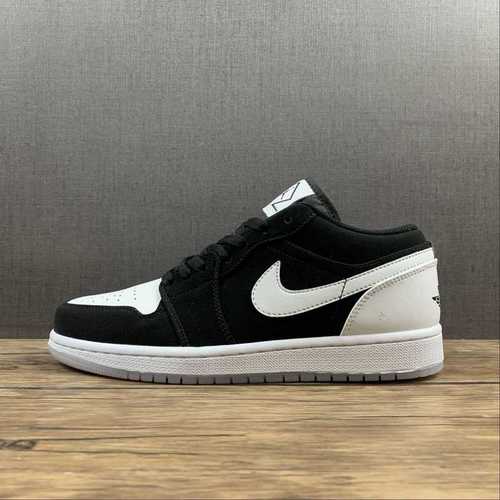 【300】[DH6931-001]-[AIR JORDAN 1 LOW BLACK/BLACK/WHITE]-[UNISEX:36-42]