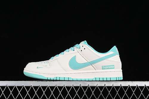 【360】[BB6698-512]-[SB DUNK LOW SUPREME WHITE/GREEN]-[WOMAN:36-39]-[MAN:40-45]