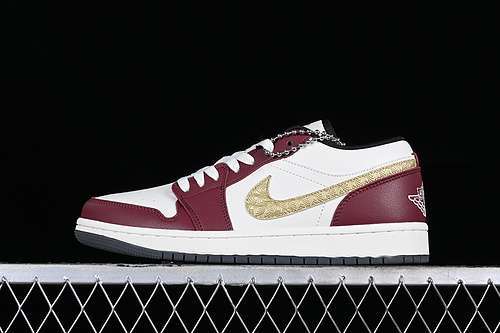 【300】[FJ6372-100]-[JORDAN SPIZIKE LOW YEAR OF THE DRAGON WHITE/GOLD/RED]-[WOMAN:36-39]-[MAN:40-45]