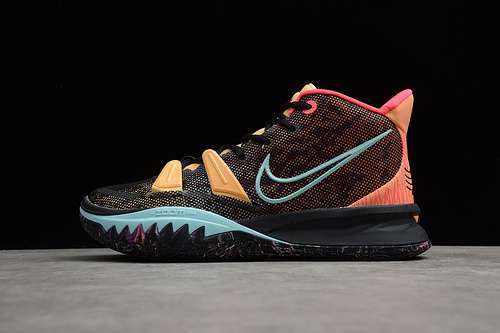 【320】[DC0588-002]-[KYRIE 7 PRE HEAT EP BLACK/YELLOW/RED-BLUE]-[MAN:40-46]