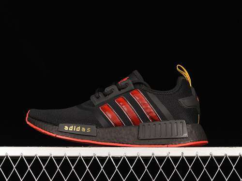 【270】[GX8102]-[NMD R1 BOOST SHOES CORE BLACK/RED/YELLOW]-[WOMAN:36-39]-[MAN:40-45]