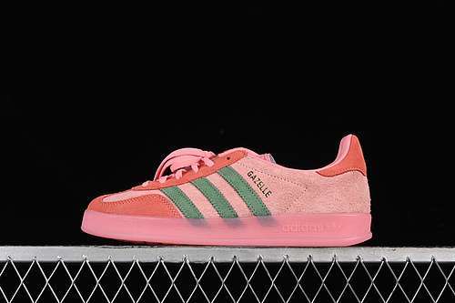 【230】[IG6782]-[ORIGINALS GAZELLE INDOOR SEMI PINK SPARK/PRELOVED GREEN/PRELOVED SCARLET]-[35-44]