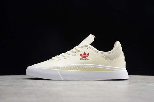 [DB3046]-[SAMBA OG SHOES OFF WHITE/RED/CLOUD WHITE]-[WOMAN:36-39]-[MAN:40-45]