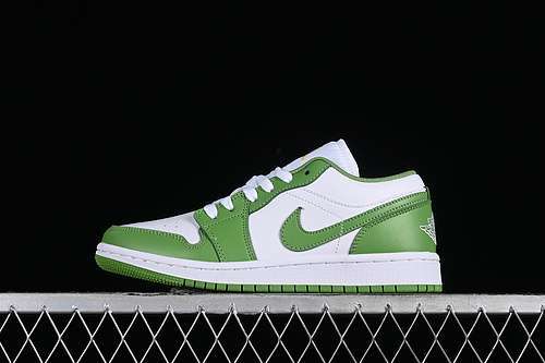 【260】[HF4823-100]-[AIR JORDAN 1 LOW WHITE/GREEN]-[WOMAN:36-39]-[MAN:40-46]