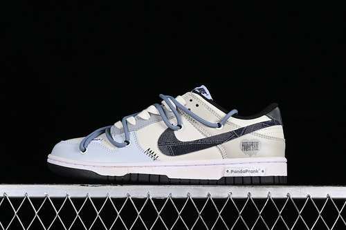【330】[FD1232-001]-[DUNK LOW SB WHITE/GREY/BLACK/BLUE]-[WOMAN:35.5-39]-[MAN:40-46]