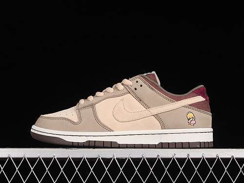 【400】[LF0039-030]-[OTOMO KATSUHIRO SB DUNK LOW STEAMBOY OST GREY/BROWN/RED]-[UNISEX:36-45]