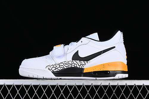 【280】[CD7069-107]-[AIR JORDAN LEGACY AJ312 WHITE/BLACK/GREY/YELLOW]-[WOMAN:36-39]-[MAN:40-46]