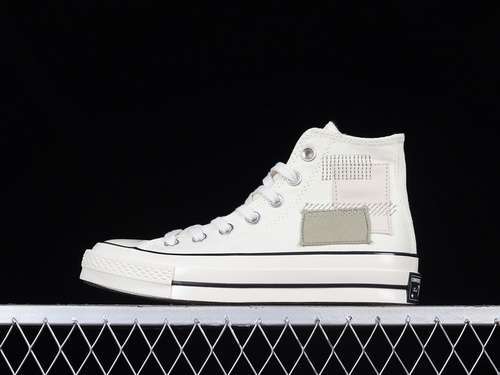 【250】[A00734C]-[CHUCK TAYLOR ALL-STAR 70S HIGH PATCHWORK EGRET/LIGHT BONE]-[WOMAN:35-39]-[MAN:40-44]