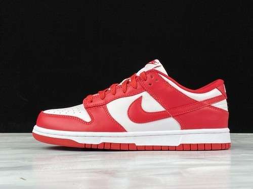 【380】[CU1727-100]-[SB DUNK LOW WHITE/UNIVERSITY RED]-[WOMAN:36-39]-[MAN:40-46]